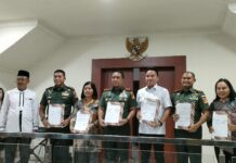 Pangdam XIII/Merdeka Berkunjung Ke Morut, Disambut Hangat Bupati dan Wabup
