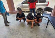 Polsek Mangkutana Amankan Tiga Orang Sedang Asyik Nyabu di Bendungan Koroncia