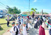 Yayasan PSH Al Bina Luwu Timur Gelar Pawai dan Penggalangan Dana Untuk Palestina