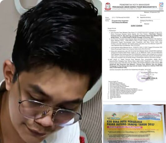 Melihat Konfigurasi Polemik Pasar Butung Makassar, Ini Kata M. Ridjal Adelansyah Syam