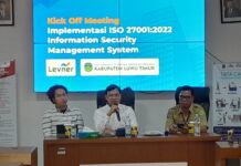 Diskominfo Lutim Gandeng Levner Consulting Pendampingan Implementasi ISO 270001-2022