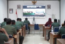 DP2KB Lutim – Babinsa se Lutim Ikut Sosialisasi peran TNI dalam Pencegahan Stunting Secara Virtual
