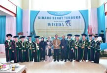 Hadiri Rapat Senat Terbuka Wisuda XX Fakultas Kesehatan, Ini Harapan PJ Walikota Palopo