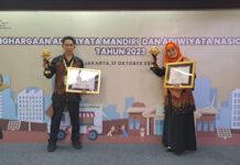 Dua Sekolah di Lutim Berhasil Meraih Penghargaan Adiwiyata Mandiri 2023