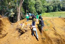 Pemdes Sindu Agung Lakukan Gotong Royong