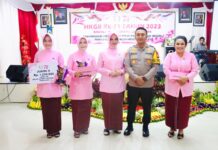 Syukuran HKGB ke-71, Kapolres Luwu Utara Apresiasi Pengurus Bhayangkari Atas Prestasi Yang Diterima di Polda Sulsel