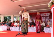 Bupati Budiman Pimpin Upacara HSP Ke-95 Tingkat Kabupaten Luwu Timur