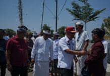 Budiman Hadiri Upacara Piodalan Pura Mahalona di Kecamatan Towuti