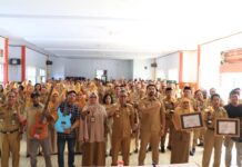 Tingkatkan Kualitas Pendidikan, Bupati Gelar Rakor Bersama Kepsek TK, SD dan SMP se Kabupaten Luwu Timur