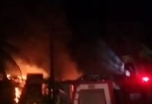 Satu Rumah di Luwu Utara Ludes Terbakar