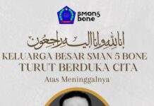 SMA 5 Bone Berduka, Guru Terbaik Yang di Miliki Sekolah Ini Tutup UsiaÂ