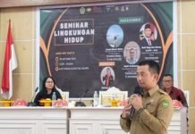 Seminar Lingkungan Hidup, Emil Nugraha Salam : Masih Sekitar 13 Ton Sampah Belum Tercover
