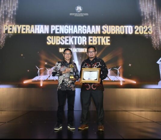 PT Vale Raih Subroto Award ESDM Atas Komitmen Efisiensi Energi