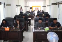 Wabup Morut Hadiri Rapat Paripurna Pengantar Nota Keuangan Terhadap RAPBD Morut TA 2024