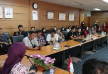 Tingkatkan Kapasitas, Diskominfo-SP Lutim Bersama Media Patner Study Wawasan ke Dewan Pers