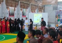 Ketua IPSI Buka Kejuaraan Pencak Silat Bupati Cup I Antar Pelajar Kabupaten Luwu Utara