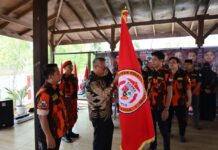 Bupati dan Wakil Bupati Lutim Hadiri Pelantikan PC SAPMA Luwu Timur