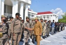 PJ Walikota Palopo Pimpin Apel Penertiban Alat Peraga Kampanye