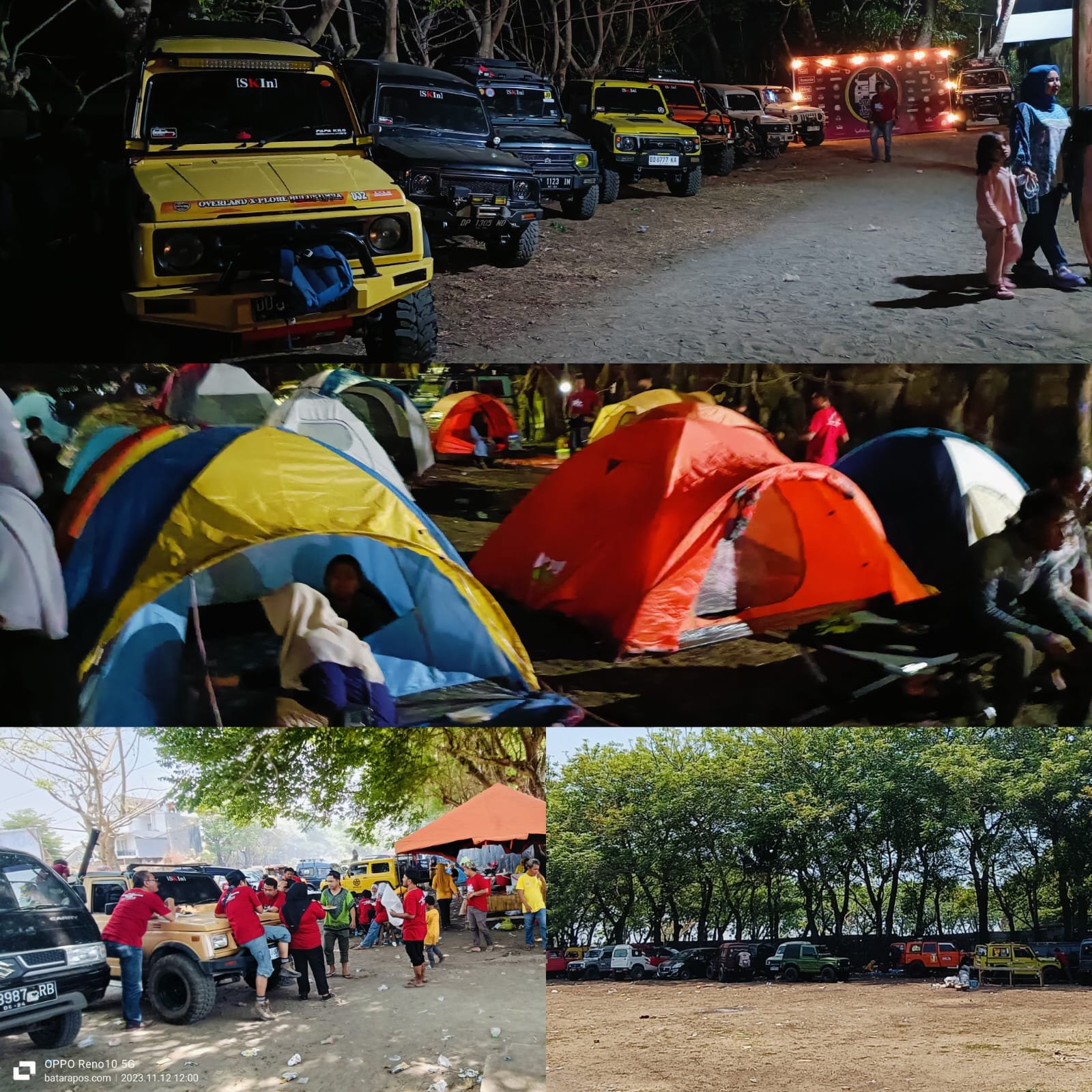 SKIn Chapter Makassar Satu Dekade, Ratusan Suzuki Katana Jimny Ramaikan