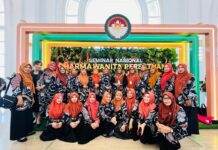 Ketua Dharma Wanita Persatuan Lutim Ikuti Seminar Nasional DWP Tahun 2023 di Jakarta