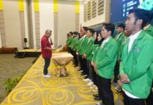 Bupati Budiman Lantik Pengurus Pusat IPMA Lutim 2023-2025