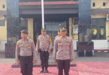 Dipimpin Wakapolres Luwu Utara, Kasat Binmas dan KBO Samapta Tampil Sebagai Pengucap Tribrata dan Catur Prasetya