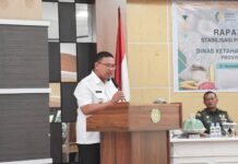 PJ Walikota Palopo Buka Rakor Stabilisasi Pasokan Harga Pangan