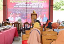 HUT Ke -25 Desa Bangun Jaya, Menuju Desa Yang Mandiri dan Sejahtera
