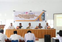 Sekda Morut Pimpin Rapat Koordinasi Lintas Sektor TPPS Kabupaten Morowali Utara Tahun 2023