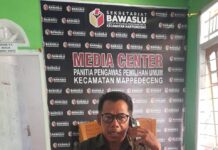 Panwaslu Mappedeceng Ingatkan Peserta Pemilu Taati Aturan Tentang Lokasi Pemasangan APK
