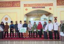 490 Marbot Masjid dan Musholah se Kabupaten Luwu Timur Terima Santunan Dari Baznas