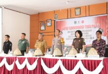 Buka Rakor Tiga Pilar, Budiman : Daerah Ini Kondusif Karena Kita Peduli dan Bersinergi