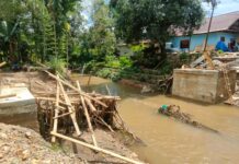 Masa Kontrak Sisa 9 Hari, Begini Penampakan Proyek Jembatan Rp.1 Miliar di Wasuponda