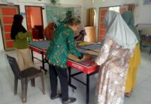 Pemdes Tabaroge Gelar Pelatihan Menjahit