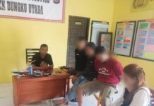 Polsek Bungku Utara Tangkap 4 Orang Pelaku Narkoba, Satu Diantaranya Wanita
