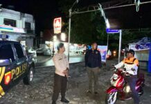 Kapolsek Baebunta Pimpin Patroli Lautan Biru