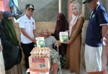 Pemdes Rantemario Serahkan Bantuan Sosial Bagi Penyandang Disabilitas