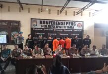 Gelar Konferensi Pers, Kapolres Luwu Utara : 869 Kasus Tindak Kriminal Ditangani Dari Januari – Desember 2023