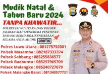 Jelang Nataru, Polres Luwu Utara Siapkan Tempat Titip Kendaraan Secara Gratis di Kantor Polisi