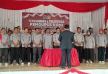 Pengukuhan Pengurus KONI Kabupaten Luwu Timur Periode 2023-2027