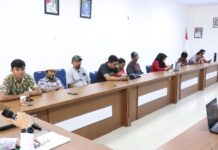 Kadis Kominfo-SP Lutim Rapat Bersama Pimpinan Media Terkait Kontrak Melalui Sistem E-Katalog