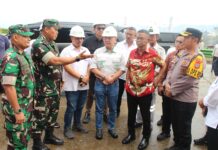 Gubernur Sulawesi Tengah Meninjau Lokasi PT. ITSS dan Beri Santunan Kepada Korban