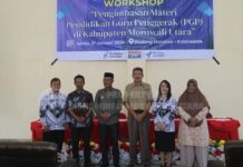 Wabup Morut Buka Workshop Pengimbasan Materi PGP