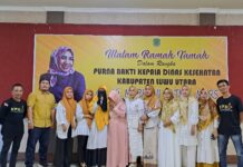 Malam Ramah Tamah Purnabakti Kadinkes Luwu Utara Diwarnai Suasana Haru dan Isak Tangis
