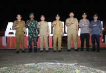 Pastikan Berjalan Kondusif, Bupati bersama Forkopimda Pantau Perayaan Tahun Baru 2024