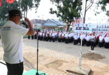Bupati Luwu Timur Pimpin Apel Peringatan HAB ke 78 Kemenag RI