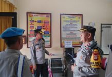 Hari Pertama Kerja, Kapolres Luwu Utara Lakukan Pengecekan Rutan dan Fasilitas Polres