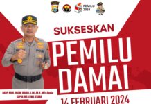 Kapolres Luwu Utara Ajak Masyarakat Sukseskan Pemilu 2024Ā