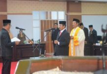 Paripurna Pelantikan PAW DPRD Luwu Utara, Made Suarjana Gantikan Adi Jaya