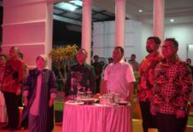 Temu Saudagar Tana Luwu, Pj. Gubernur Sulawesi Selatan Puji Indeks Pertumbuhan Ekonomi Lutim